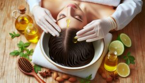 Oiling: Nourishing the Scalp and Stimulating Growth